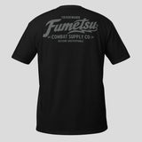 Fumetsu Combat Supply Co. T-Shirt Black/Grey Back