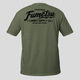 Fumetsu Combat Supply Co. T-Shirt Khaki/Black Back