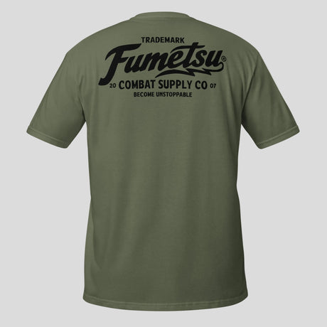 Fumetsu Combat Supply Co. T-Shirt Khaki/Black Back
