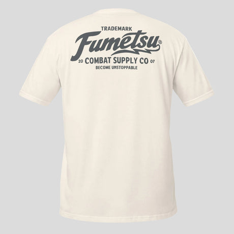 Fumetsu Combat Supply Co. T-Shirt Natural/Grey Back