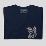 Fumetsu Death From Above T-Shirt Navy Folded
