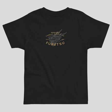Fumetsu Dragon Slayer Toddler T-Shirt Black flat