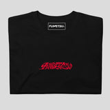 Fumetsu Ikigai T-Shirt Black Red Folded