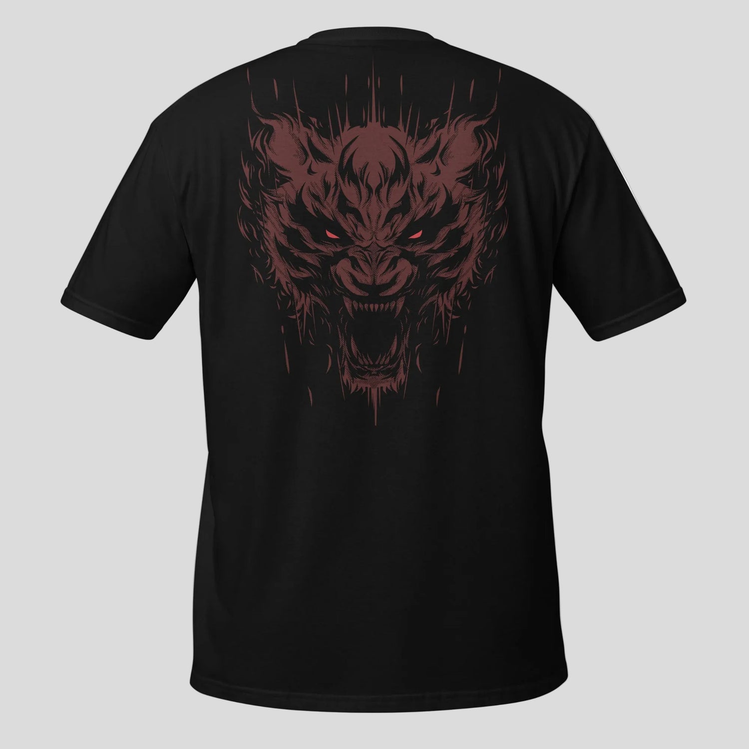 Fumetsu Immortal Tiger T-Shirt Black/Red Back