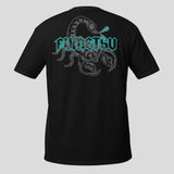 Fumetsu Inked - Scorpion T-Shirt Black/Grey/Teal Back