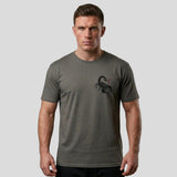 Fumetsu Inked - Scorpion T-Shirt Charcoal/Red Lifestyle