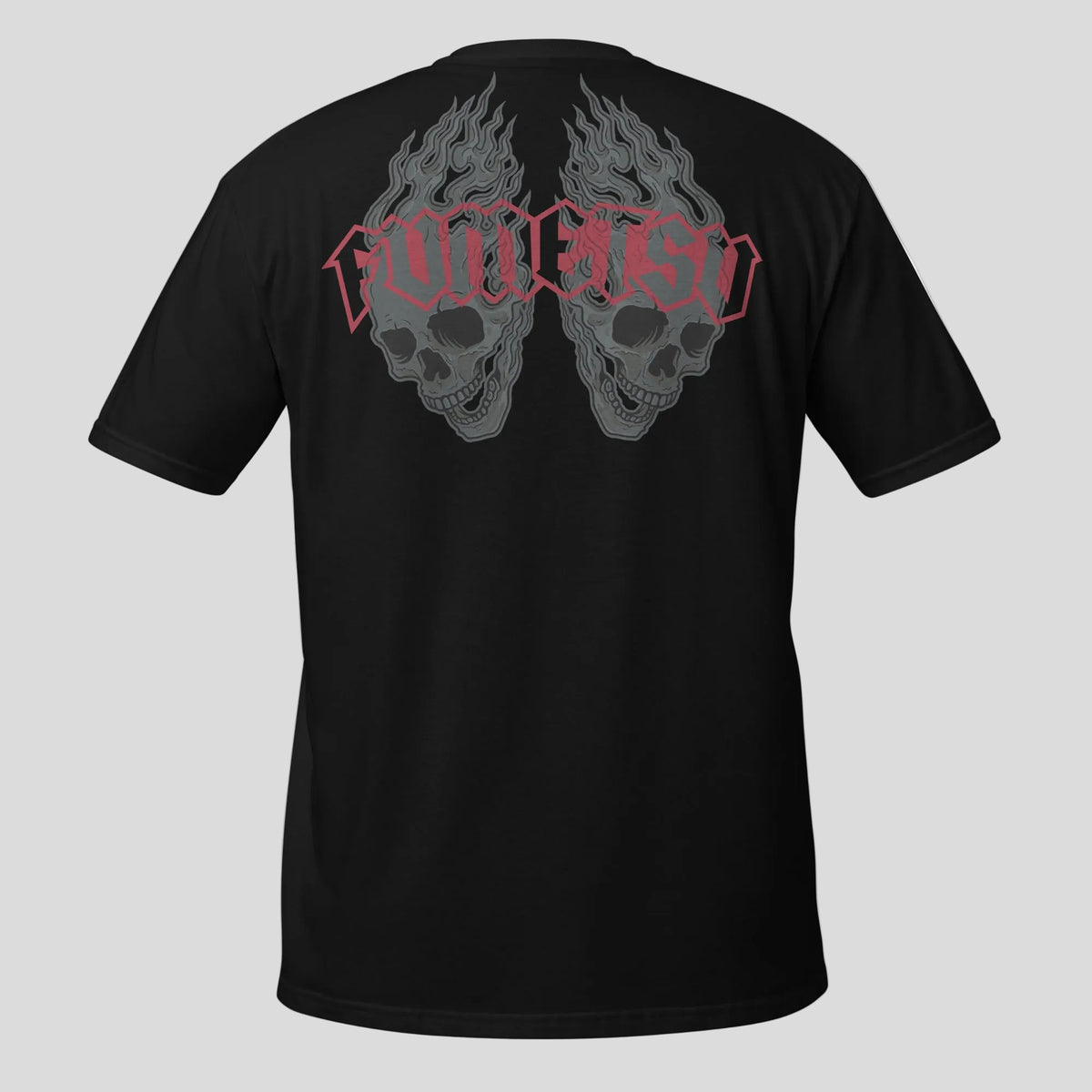 Fumetsu Inked - Skulls T-Shirt Black/Red Back