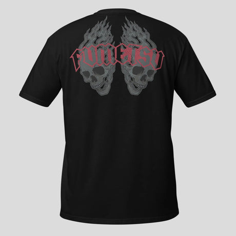 Fumetsu Inked - Skulls T-Shirt Black/Red Back