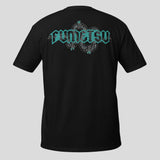 Fumetsu Inked - Snake T-Shirt Black/Grey/Teal Back