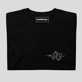 Fumetsu Inked - Snake T-Shirt Black/Grey/Teal Folded