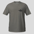 Fumetsu Inked - Snake T-Shirt Charcoal/Red