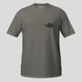 Fumetsu Inked - Snake T-Shirt Charcoal/Red