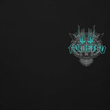 Fumetsu Inked - Tiger Hoodie Black/Teal Logo