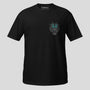 Fumetsu Inked - Tiger T-Shirt Black/Grey/Teal