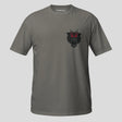 Fumetsu Inked - Tiger T-Shirt Charcoal/Red