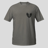 Fumetsu Inked - Wings T-Shirt Charcoal/Red
