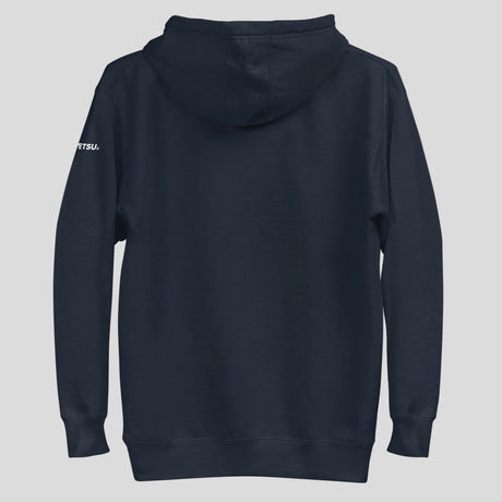 Fumetsu Mantra Hoodie Navy Back