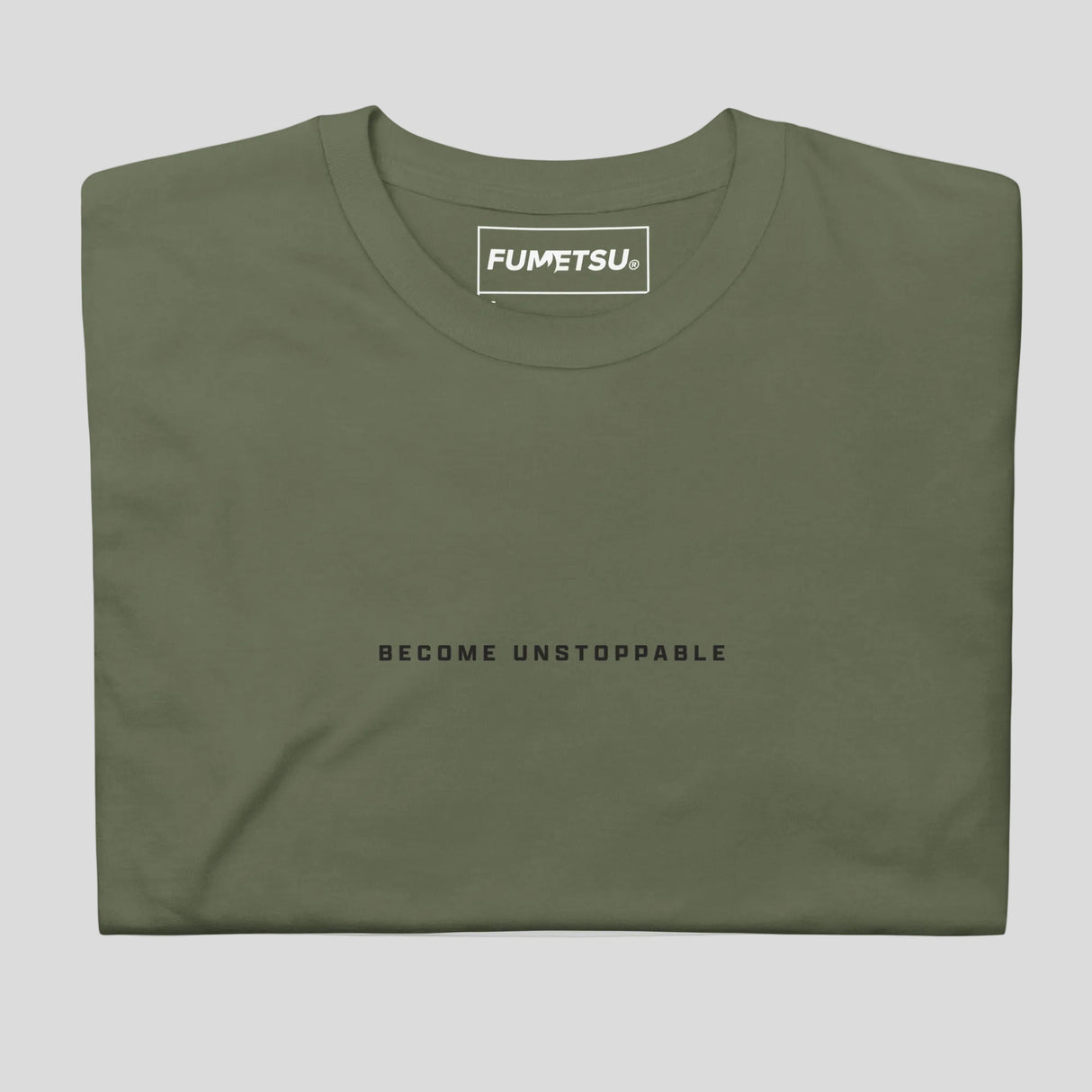 Fumetsu Mantra T-Shirt Green Folded