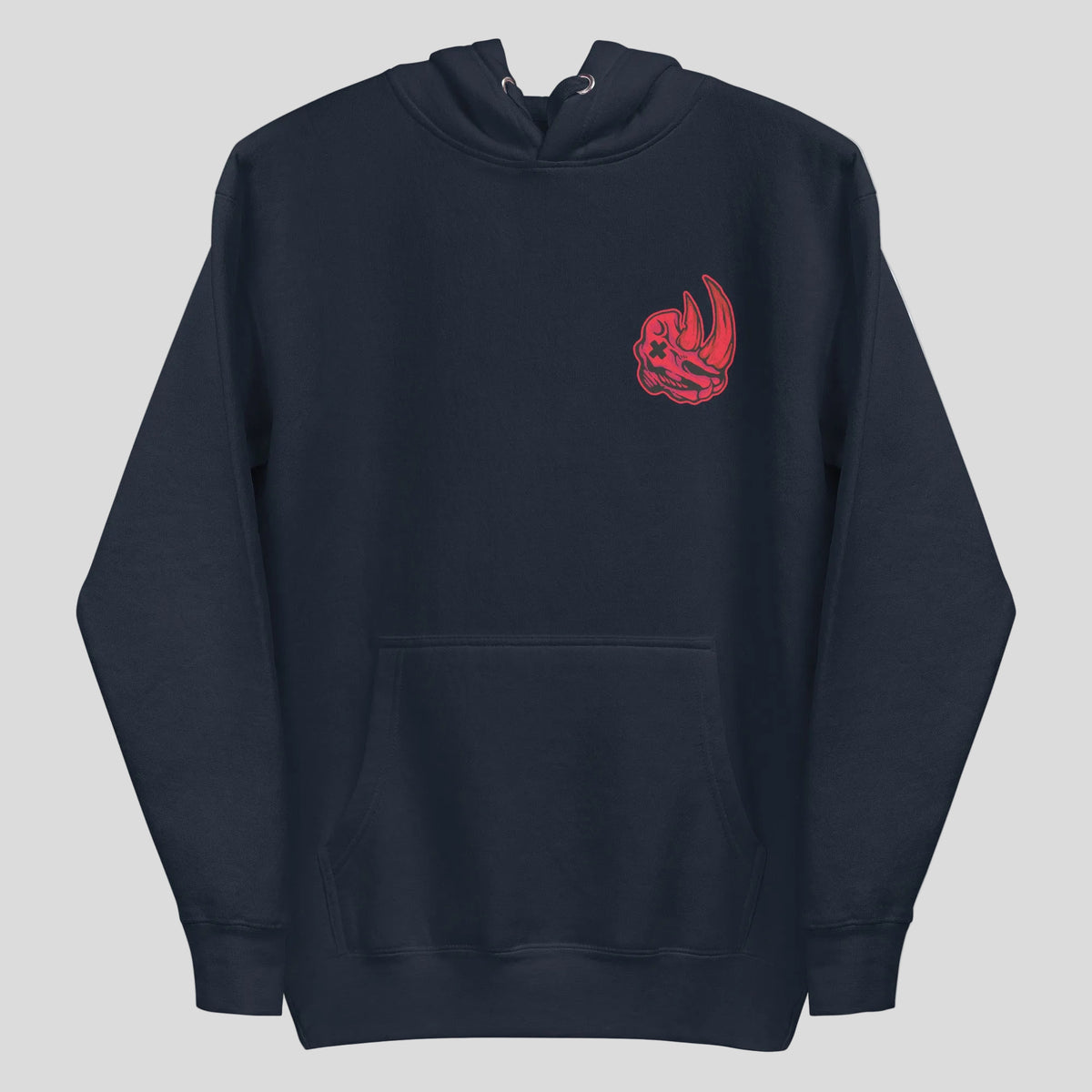 Fumetsu Rhino Hoodie Navy/Red