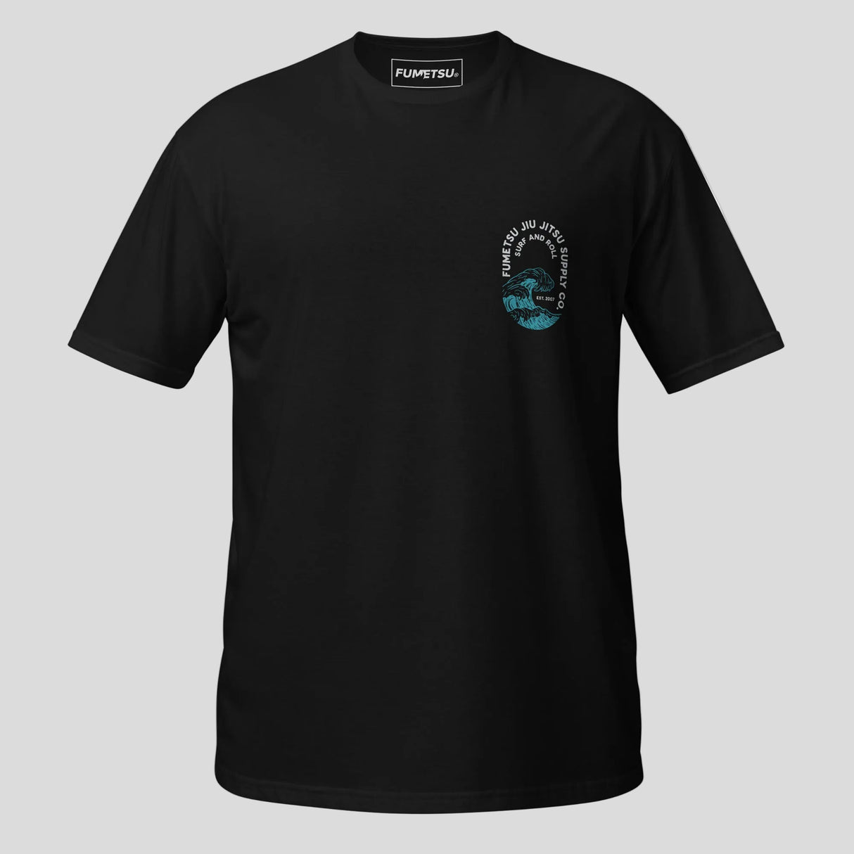 Fumetsu Surf and Roll T-Shirt Black