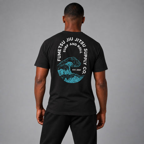 Fumetsu Surf and Roll T-Shirt Black 2