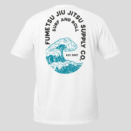 Fumetsu Surf and Roll T-Shirt White Back