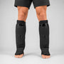 Black/Black Fumetsu Ghost S3 MMA Shin Guards
