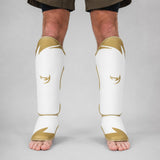 Fumetsu Ghost S3 Thai Shin Guards White/Gold Lifestyle 1