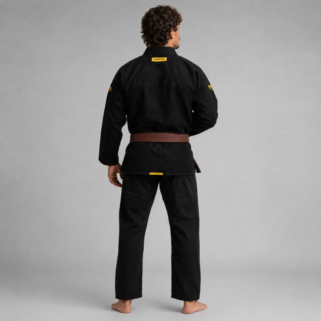 Black/Yellow Fumetsu Ghost V-Lite BJJ Gi