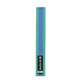 Green/Blue Bytomic Coloured Stripe Martial Arts Belt 10 Pack