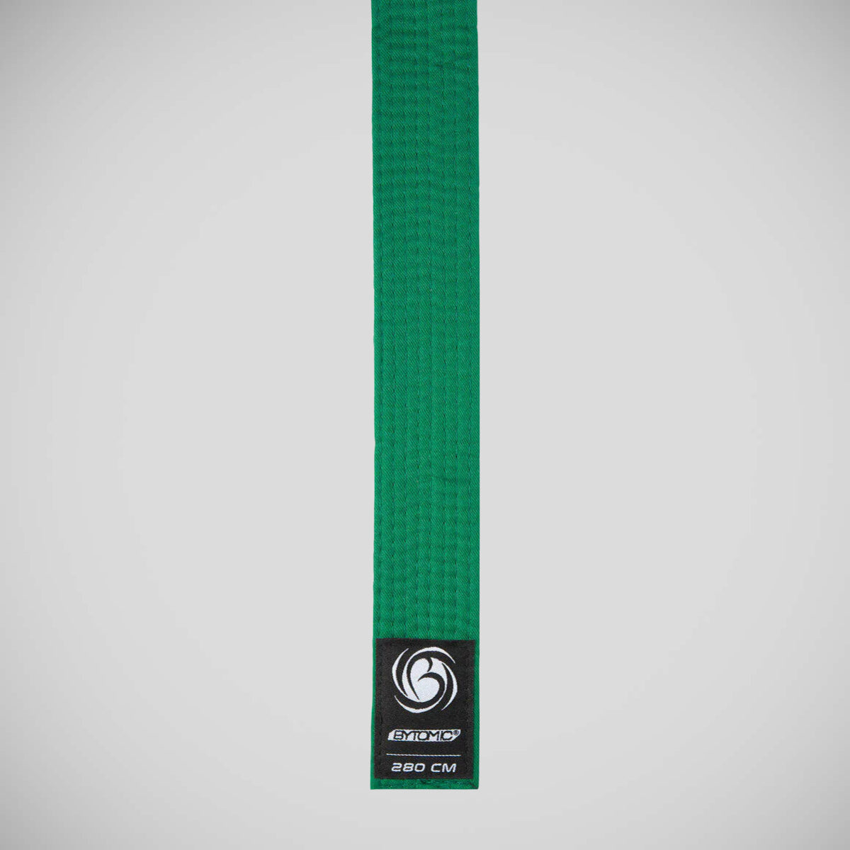 Green Bytomic Plain Polycotton Martial Arts Belt Pack of 10
