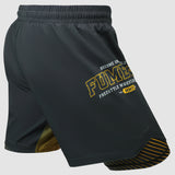 Grey Fumetsu Varsity Dual Layer Fight Shorts