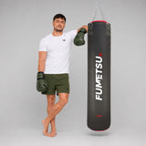 Fumetsu Icon 5ft Punch Bag Black/Red/White Photoshoot 5