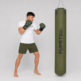 Fumetsu Icon 6ft Punch Bag Khaki Lifestyle 1