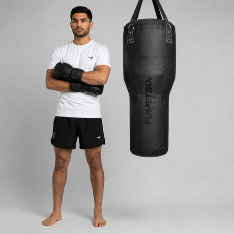 Icon Angle Punch Bag Black/Black Lifestyle 2
