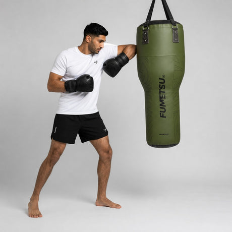 Fumetsu Icon Angle Punch Bag Khaki Photoshoot 3