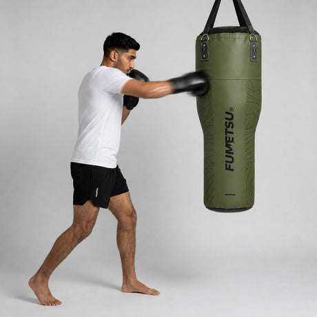 Fumetsu Icon Angle Punch Bag Khaki Photoshoot 4