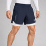 Navy/White Fumetsu Icon Dual Layer Training Shorts