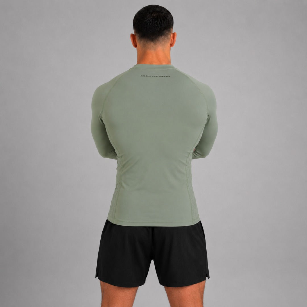 Fumetsu Icon Long Sleeve Rash Guard Sand