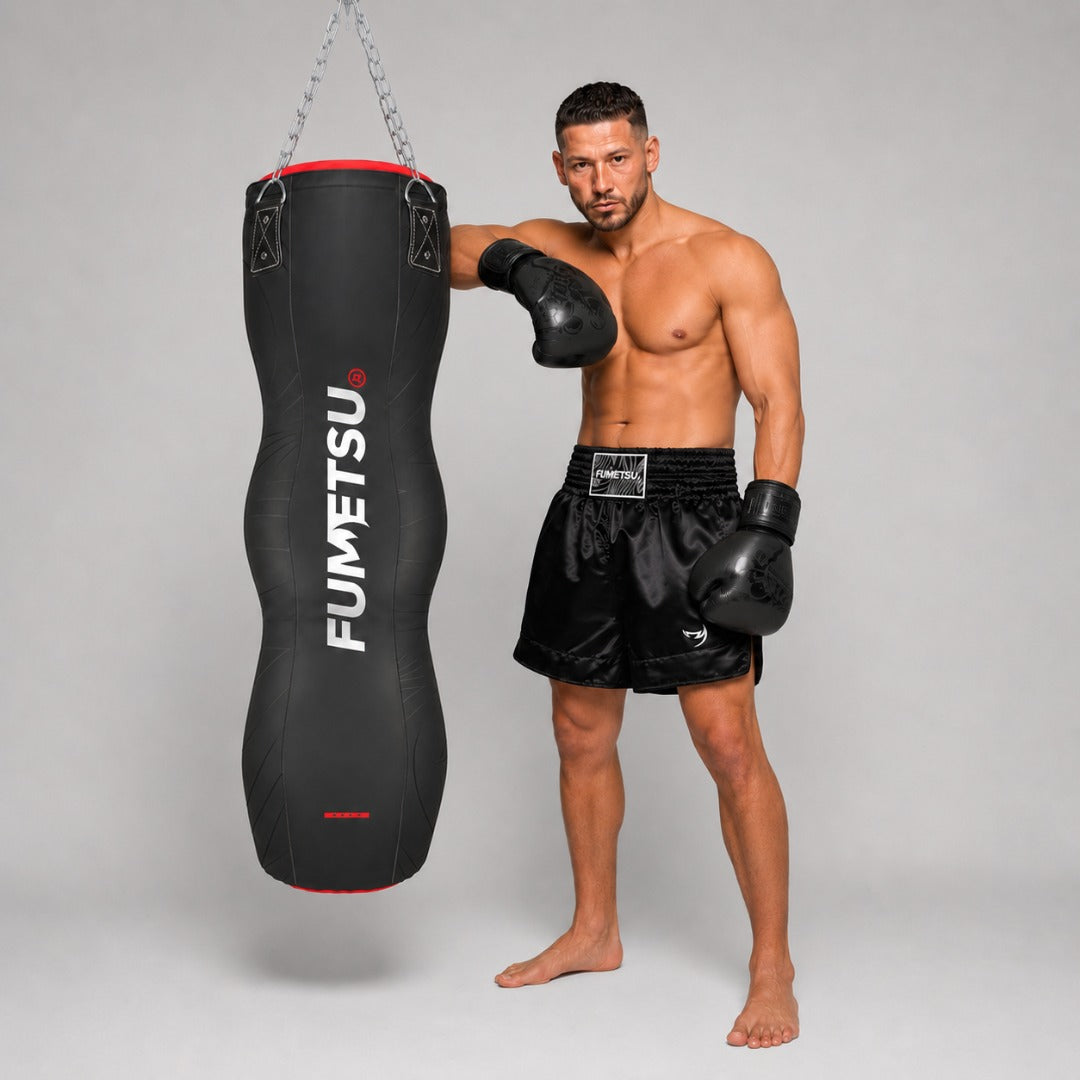 Fumetsu Icon Peanut Punch Bag Black/Red/White Photoshoot 2