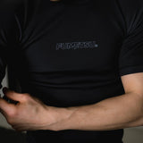 Fumetsu Icon Short Sleeve Rash Guard Black