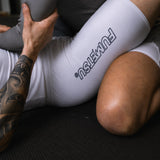 White Fumetsu Icon Vale Tudo Shorts
