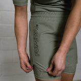 Sand Fumetsu Icon Womens Dual Layer Fight Shorts