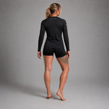 Fumetsu Icon Womens Long Sleeve Rash Guard Black