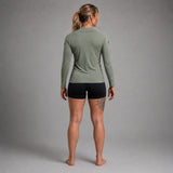 Fumetsu Icon Womens Long Sleeve Rash Guard Sand