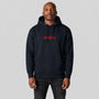 Fumetsu Ikigai Hoodie Navy/Red