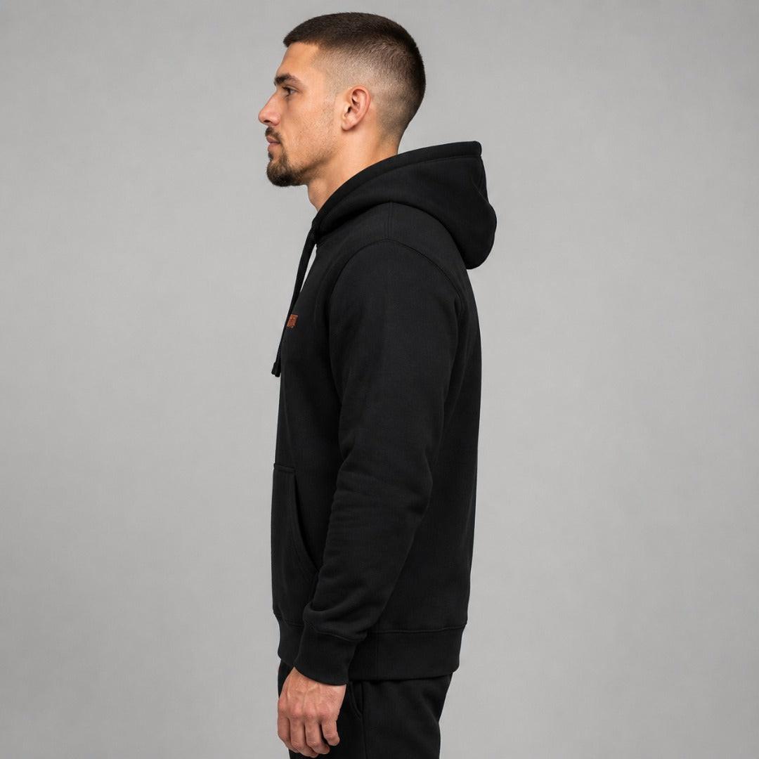 Fumetsu Immortal Tiger Hoodie Black/Orange