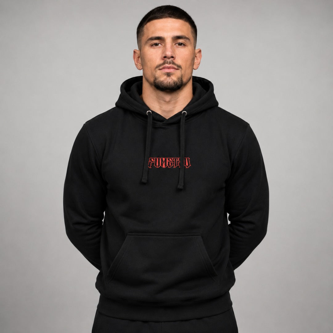 Fumetsu Immortal Tiger Hoodie Black/Red