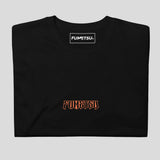 Fumetsu Immortal Tiger T-Shirt Black/Orange Folded