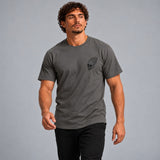 Fumetsu Inked - Skulls T-Shirt Charcoal/Red Lifestyle 3